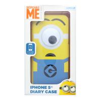 Minions Googly Eye Diary style iPhone 5/5s Case Extra Image 1 Preview